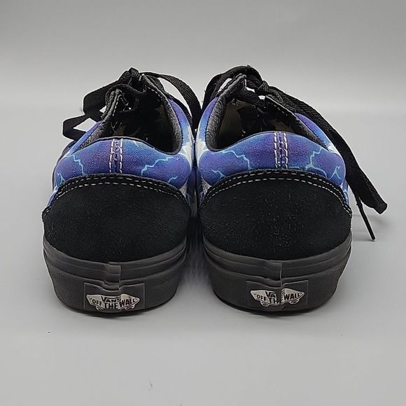 Vans Old Skool Lightning Blue Sneakers - Picture 4 of 9